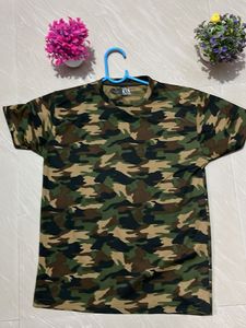 Camo Print Tee
