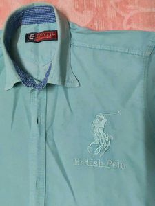 British Polo Shirt - Light Blue