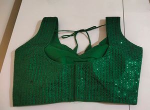 New Fancy Green Blouse