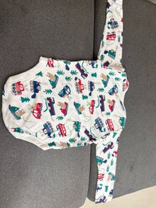 Cute Car Print Onesie
