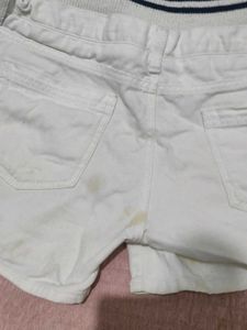 White Shorts