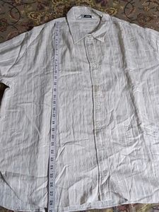 Striped Button-Down Shirt