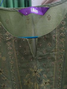 Libas Lime Green Kurti