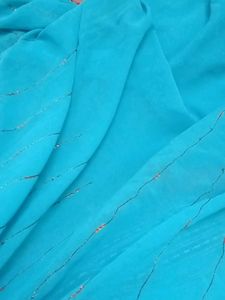 SKY BLUE SAREEE