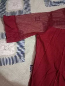 Maroon Never Coast Tee