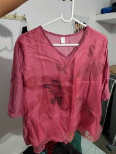 Floral Print Tunic Top