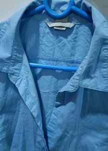 Blue Cotton Shirt