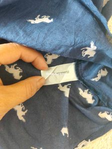Unicorn Print Button Down
