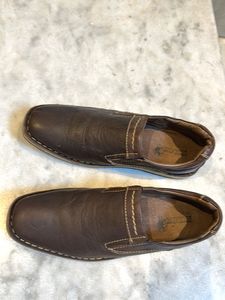 Brown Leather Loafers For Men
