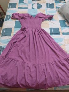 Purple Midi Dress