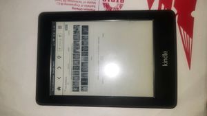 Amazon Kindle Paper White With Blacklight