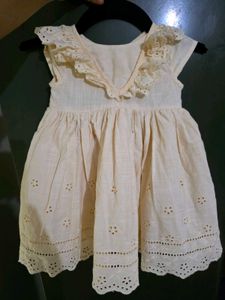 Off white Victorian Style Dress Baby