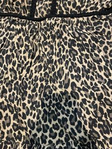 Leopard Print Mini Dress