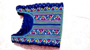 Embroidered Blue Kurta