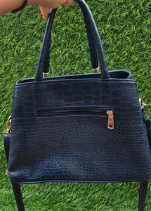 Croco Lather Bag