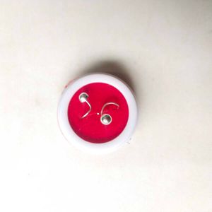 Pure Silver Ball Design Nose/Ear Earings 1 Pair