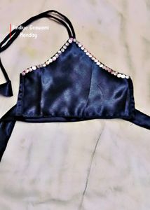 Balck Lahnga With Crop Top