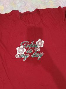Red Graphic Tee