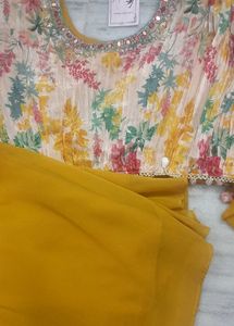 Yellow Palazzo &amp; Top Set
