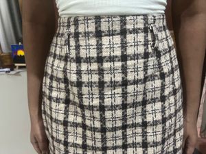 Tweed Mini Skirt