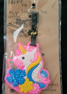 Unicorn Luggage Tag