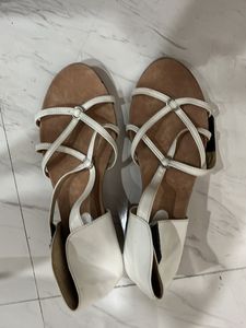 White Platform Sandals
