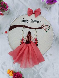 Birthday Embroidery Hoop