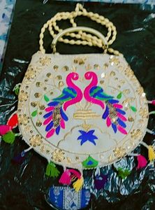 Multi Color Hand Bag