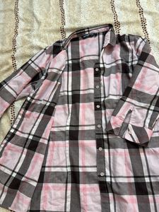 Plaid Button-Down Shirt