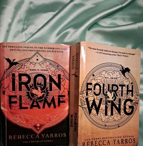 Fourth Wing & Iron Flame Set