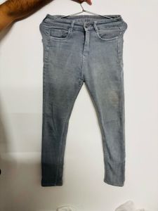 Gray Slim Fit Jeans