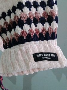 Striped Turtleneck Sweater