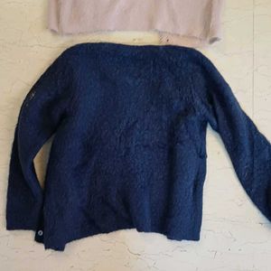 Cute Girls Fluffy Soft Cardigans - Set of 2