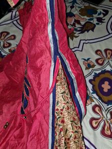 Pink Embellished Kurti
