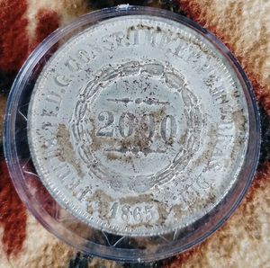 Vintage Silver Coin Replica.