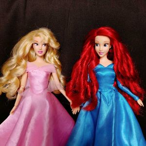 Disney Sleeping Beauty &amp; Little Mermaid Doll
