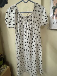 Floral Print Midi Dress