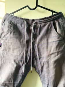 Men's Grey Jogger Pants