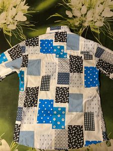 Printed Oversized Shirt Party wear
