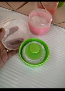 Powder box with Puff