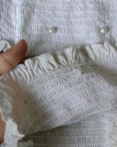 White Crop Top