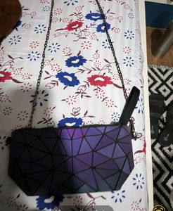 New Luminous Geometric Sling Bag