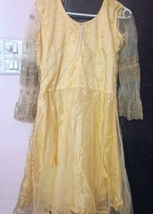 New Grand Gold Embroidery Sharara Set