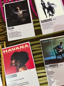 Album Wall Decor Cards