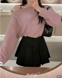 New with tag Pinterest Korean peach pullover