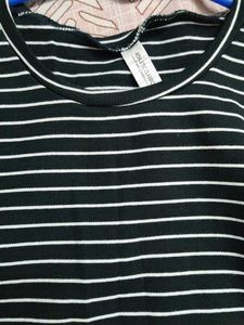 Striped Black &amp; White T-Shirt