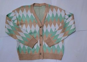 Checkered Korean Cardigan