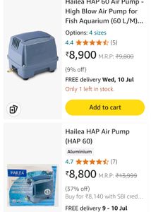 Hailea Hap -60 Air Pump