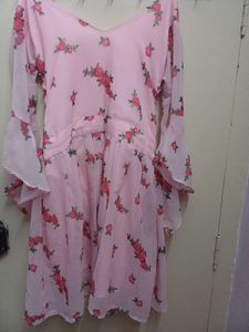 Pink Floral Top