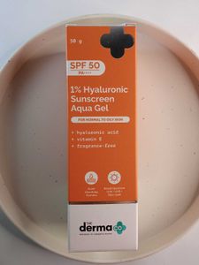 The Derma Co. Sunscreen Aqua Gel SPF 50